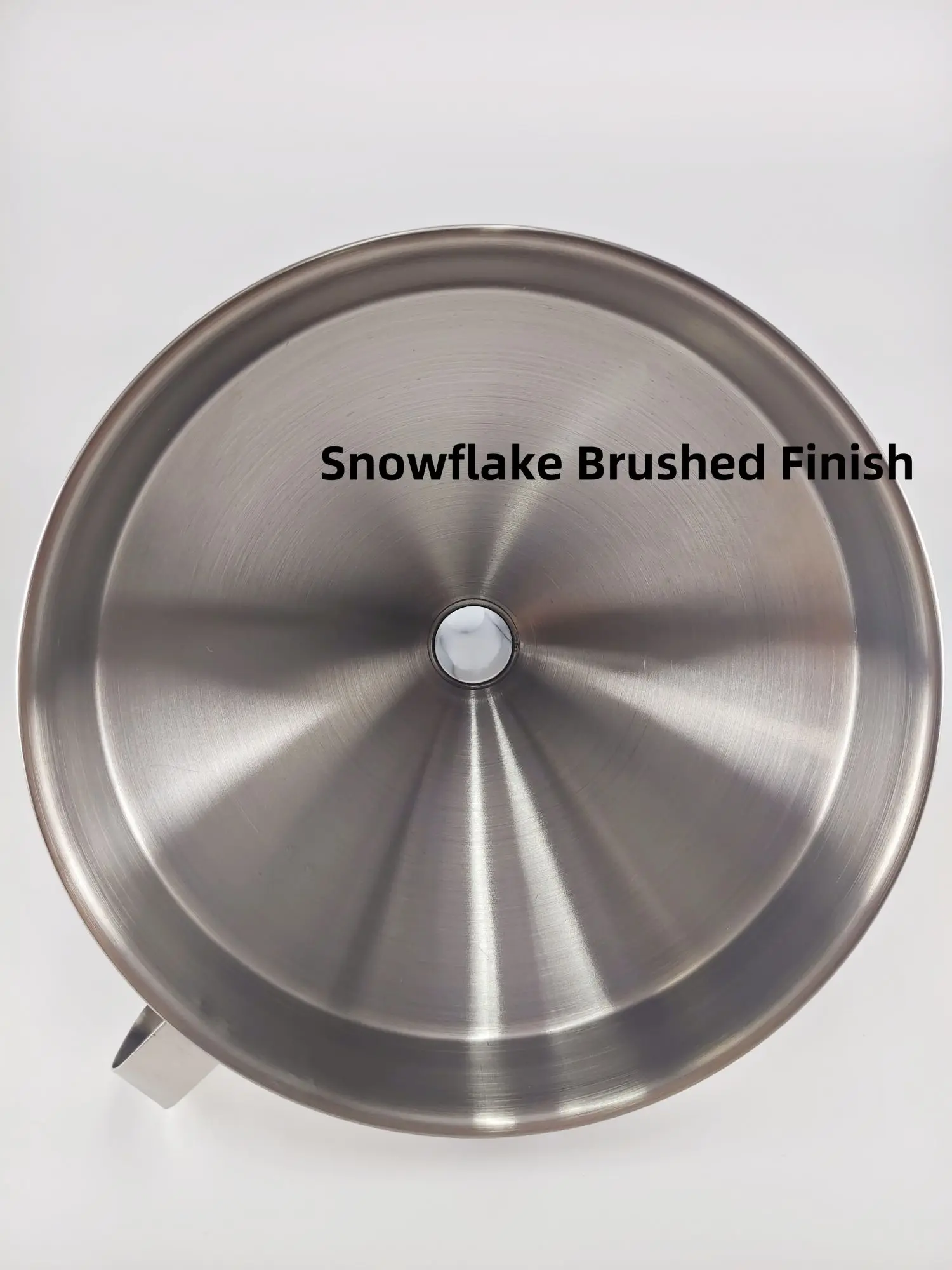 Stainless steel funnel detail 5