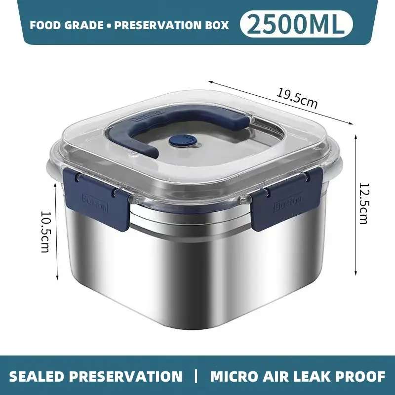 High-Quality ABS plastic cover stainless steel crisper Manufacturer, Factories
