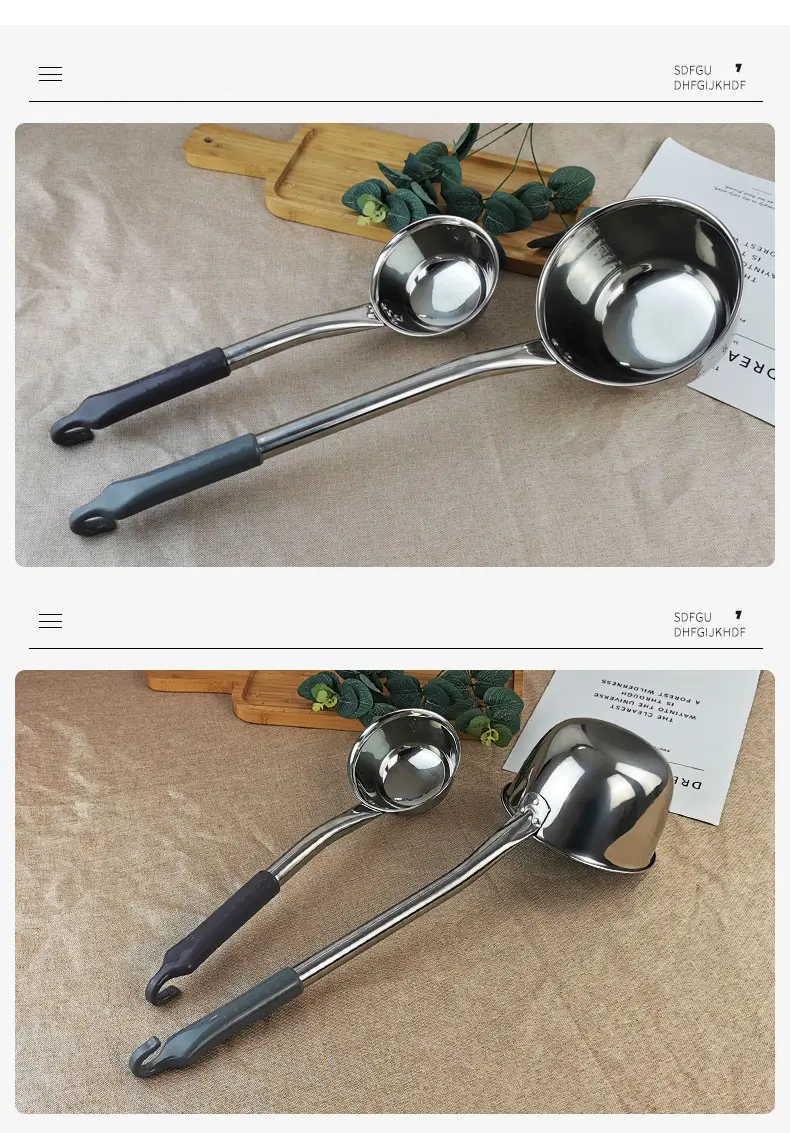 Stainless Steel Ladle - Detail 3
