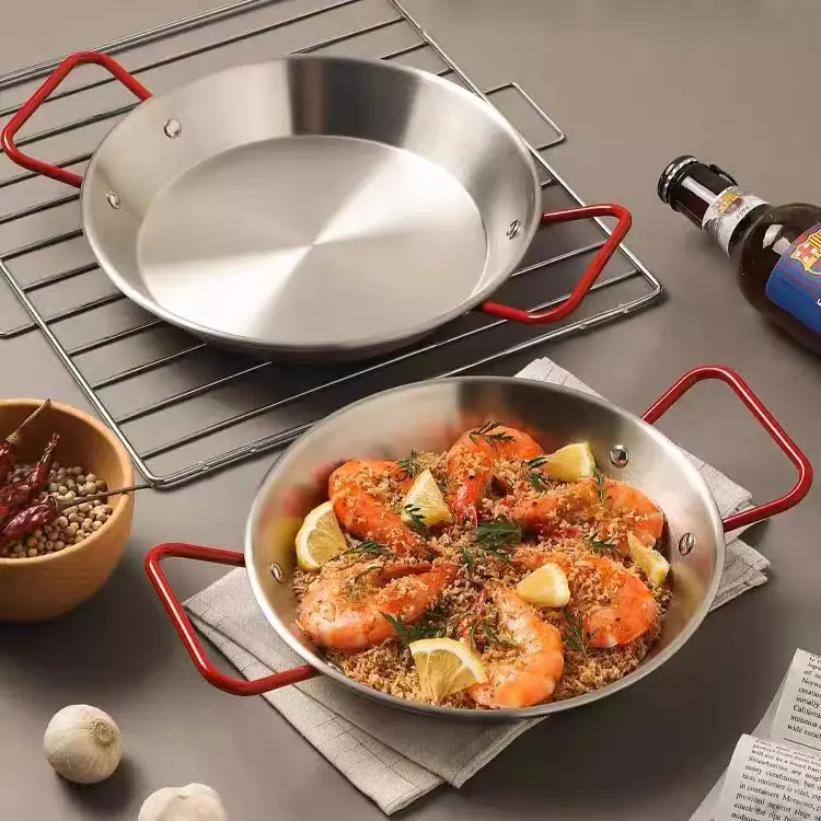 Custom Stainless Steel Spanish Seafood Plate Manufacturer, Exporter