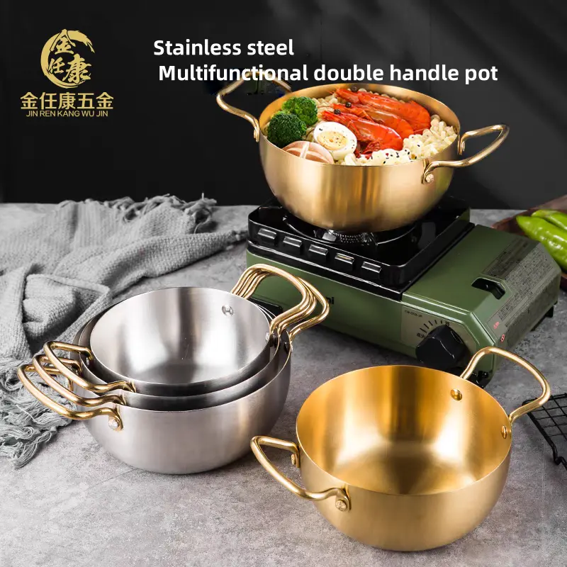 Custom Stainless Steel Multifunctional Double Handle Pot Manufacturer, Manufacturers