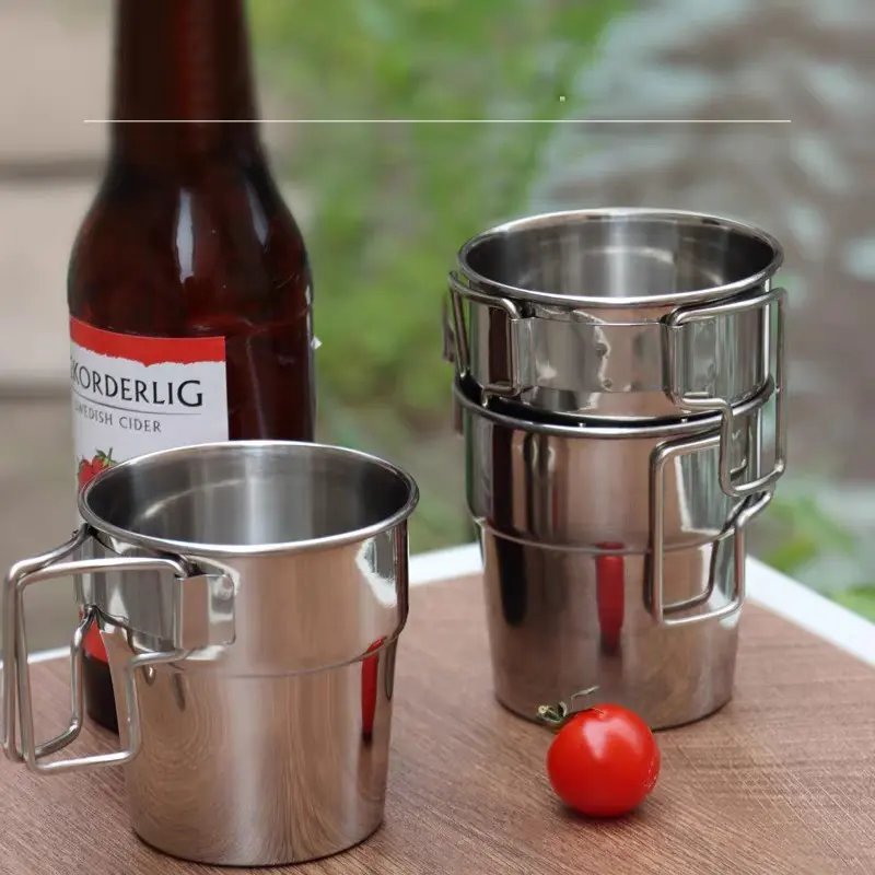 OEM 300ml Stainless Steel Camping Cups Manufacturer, Suppliers