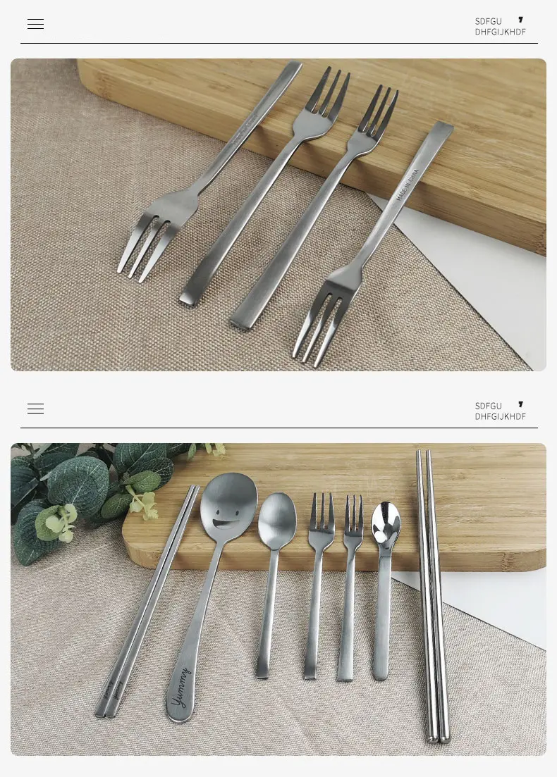 Stainless steel cutlery detail 5