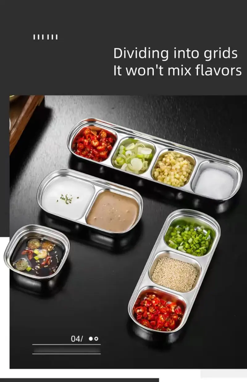 Sleek salsa and guacamole plate