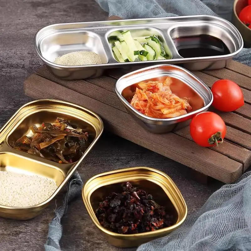 High-Quality Stainless Steel Divided Sauce Dish Manufacturers, Suppliers