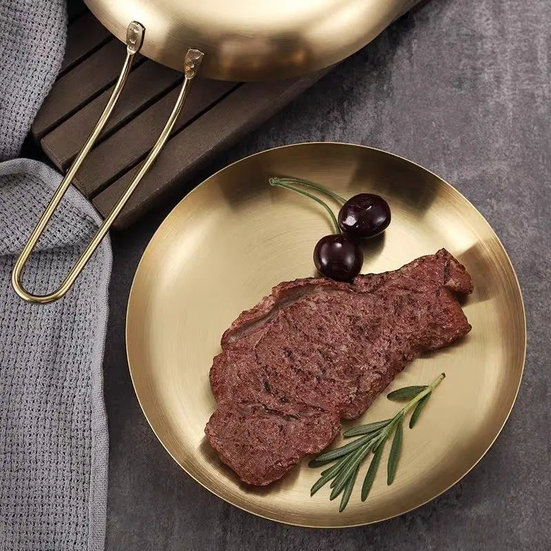 Custom Creative stainless steel steak plate Factory, Exporter