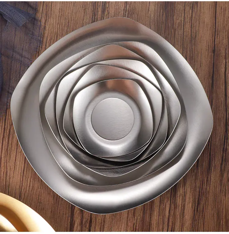 Stainless Steel Square Plate Detail 13