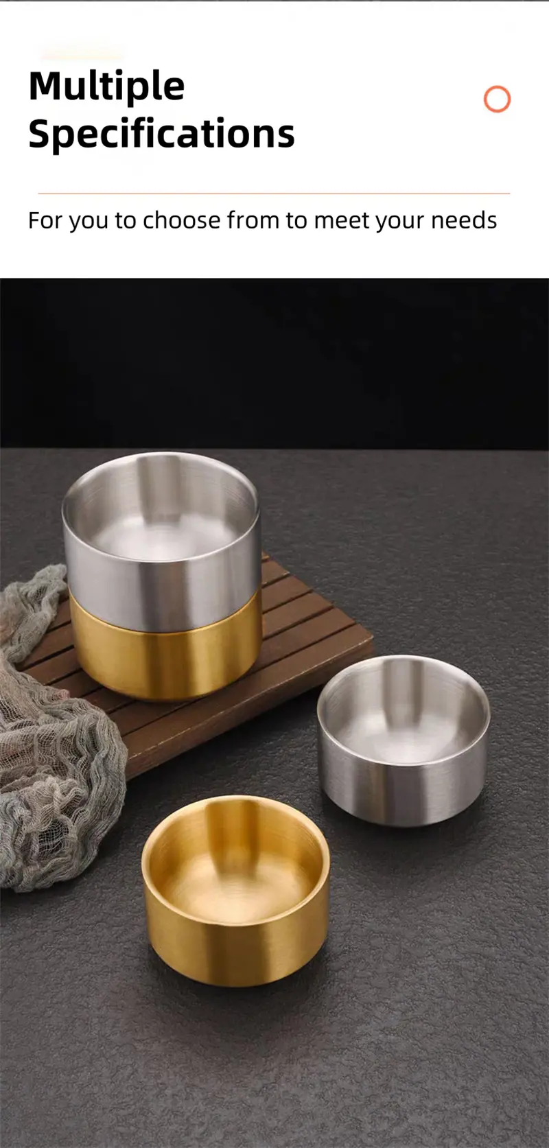 Stainless Steel Bowl Detail 6