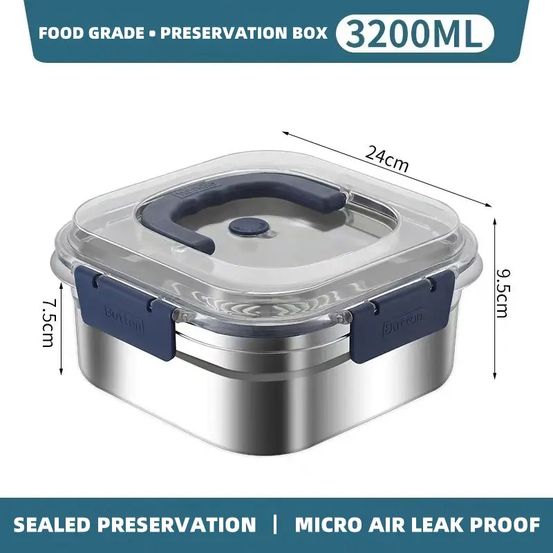 High-Quality ABS plastic cover stainless steel crisper Manufacturer, Factories