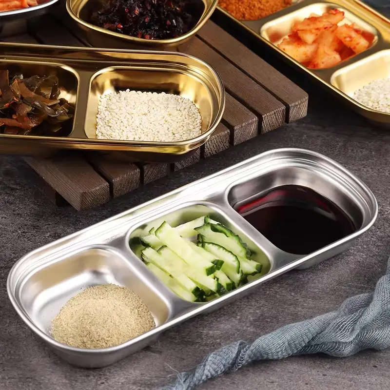 High-Quality Stainless Steel Divided Sauce Dish Manufacturers, Suppliers