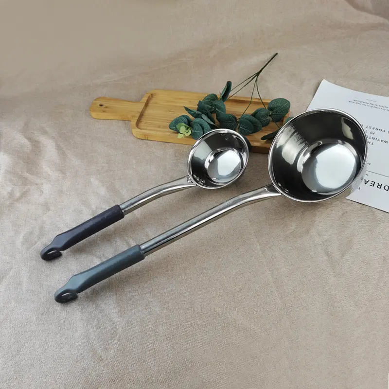 Custom Stainless Steel Soup Ladle Water Scoop Suppliers, Factories