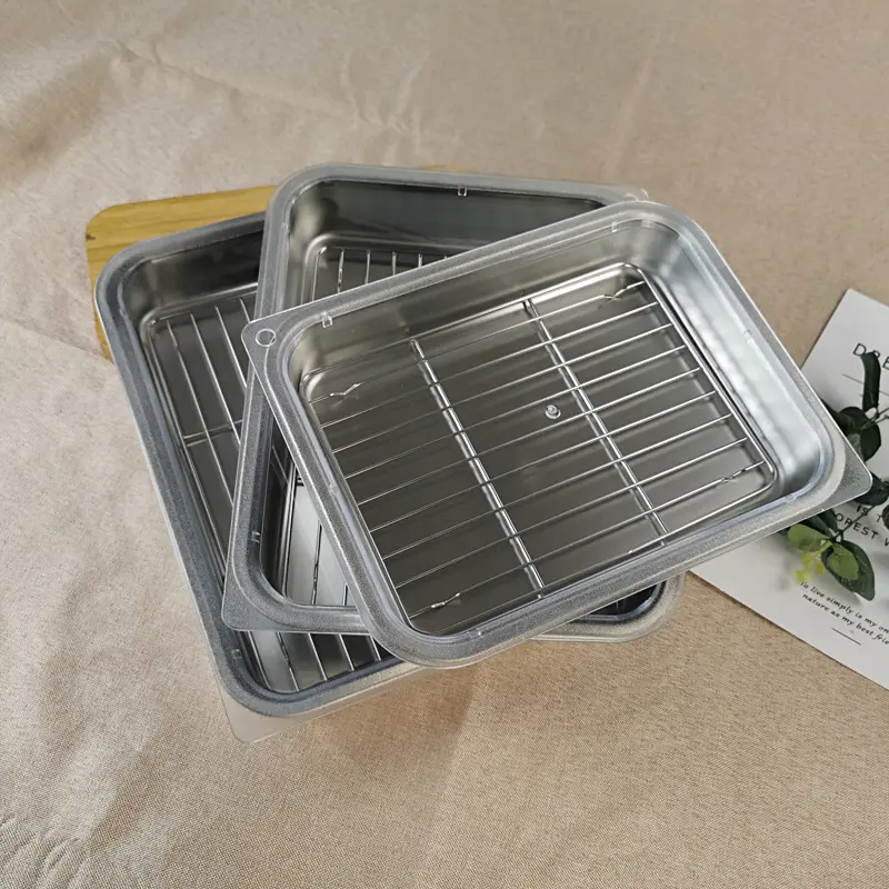 Custom Stainless Steel Japanese-style Square Tray Suppliers, Factories
