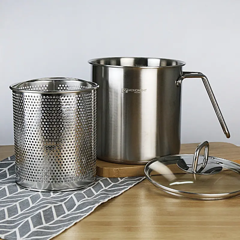 High-Quality Stainless Steel Single Handle Asparagus Pot Steam Pot Soup Pot Manufacturer, Factory