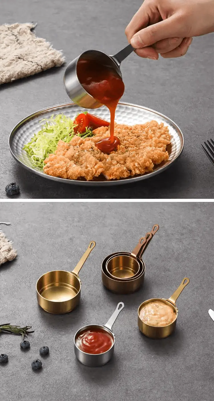 Stainless Steel Sauce Dish 14