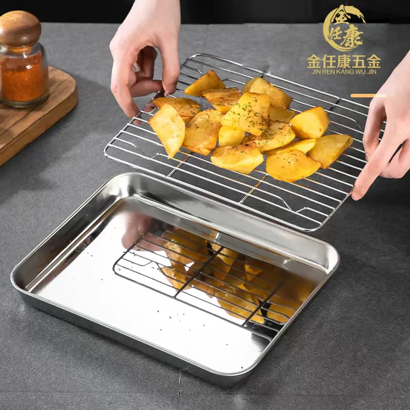 OEM Stainless Steel Shallow Square Plates Manufacturer, Exporter