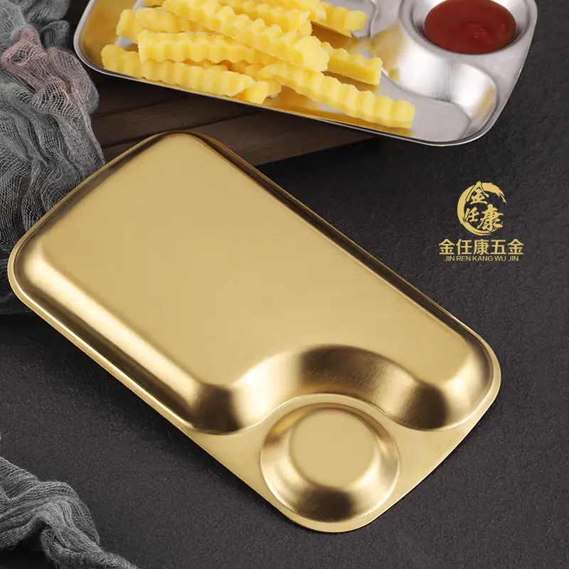 High-Quality Stainless Steel Multi Grid Snack Plate Manufacturers, Factories