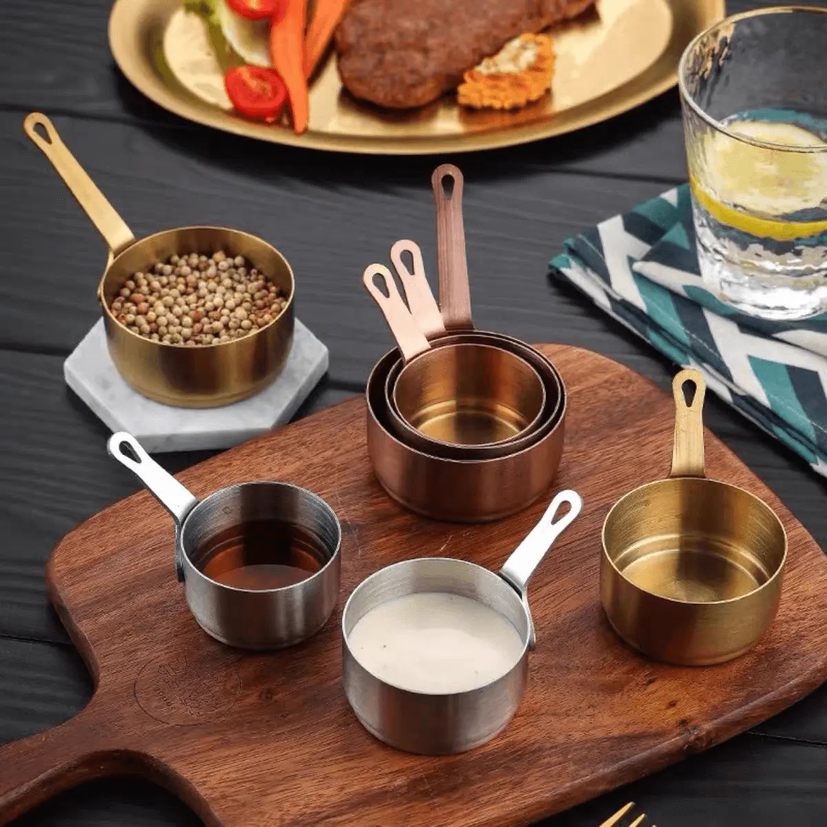 High-Quality Stainless Steel Material With Handle Small Sauce Dish Manufacturer, Suppliers