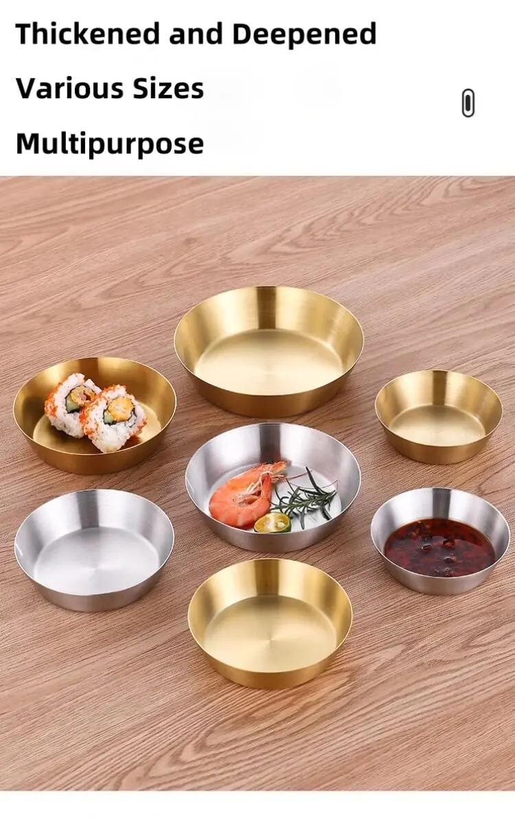 Stainless Steel Sauce Dish 4