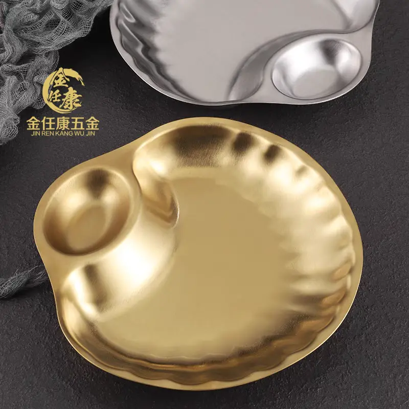 High-Quality Stainless Steel Multi Grid Snack Plate Manufacturers, Factories