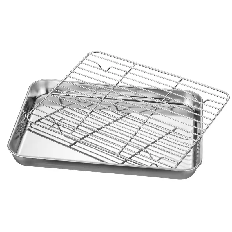 OEM Stainless Steel Shallow Square Plates Manufacturer, Exporter