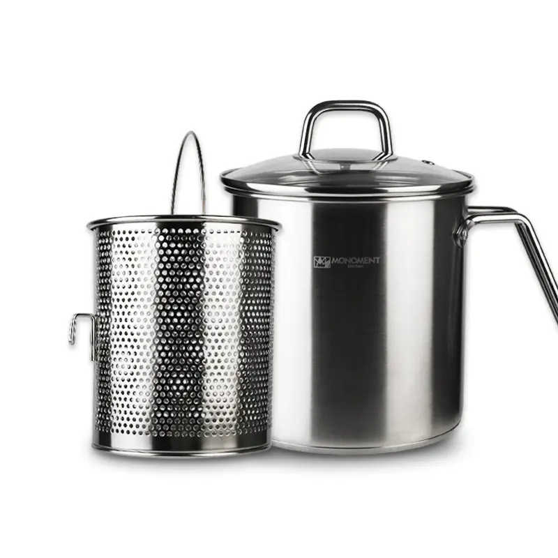 High-Quality Stainless Steel Single Handle Asparagus Pot Steam Pot Soup Pot Manufacturer, Factory