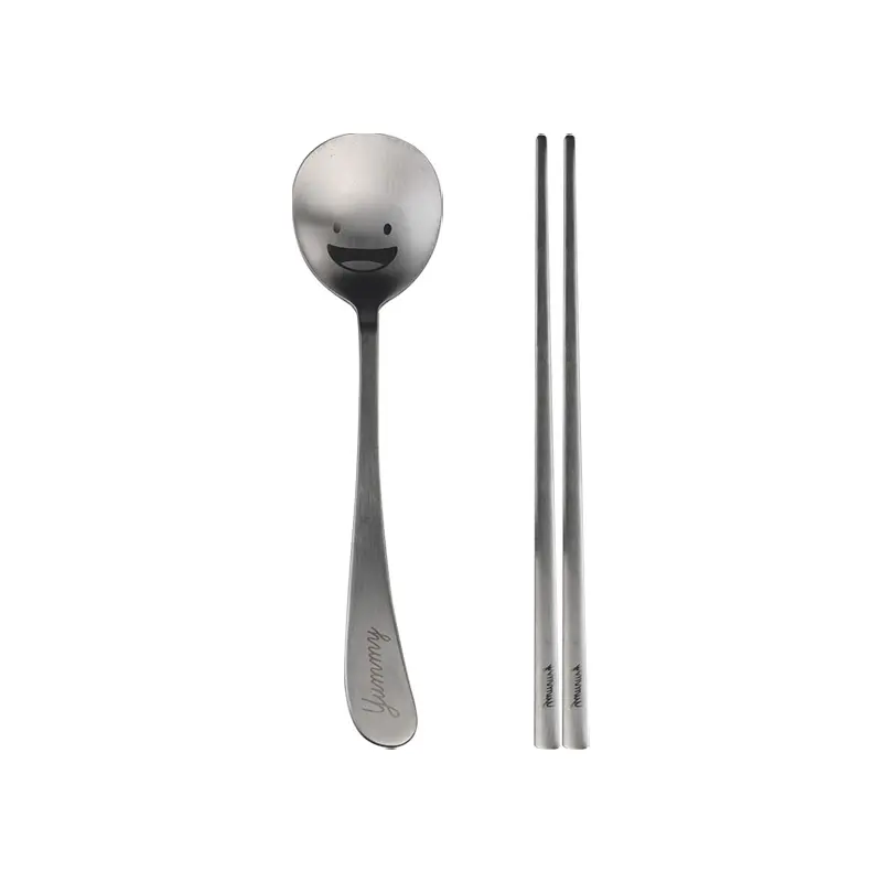 China Stainless Steel Cutlery Series Chopsticks Fork And Spoon Set Suppliers, Factory