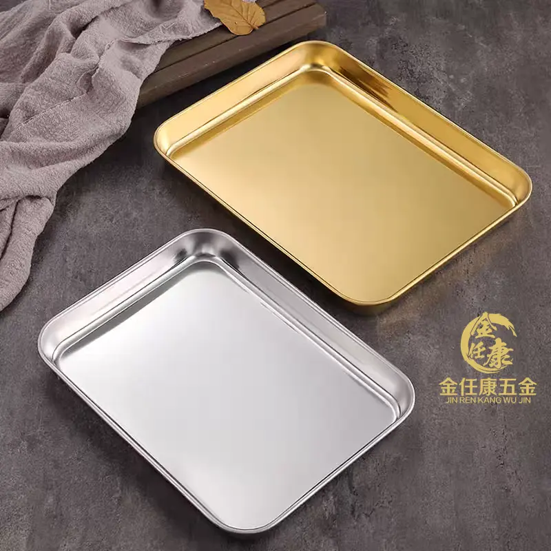 High-Quality Stainless Steel Single-layer Square Tray Manufacturers, Factory