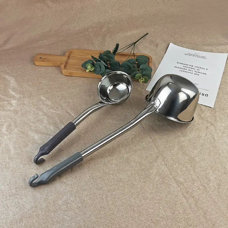 Custom Stainless Steel Soup Ladle Water Scoop Suppliers, Factories