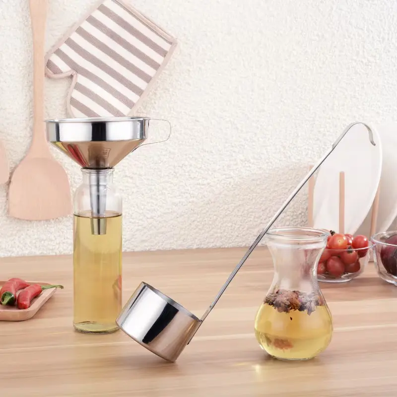 High-Quality Kitchen Accessories Stainless Steel Kitchen Funnel Suppliers, Factories