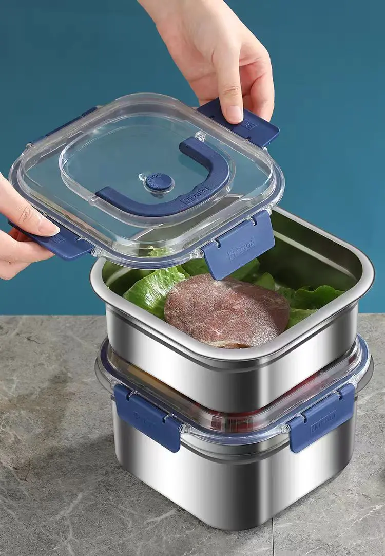 High-Quality ABS plastic cover stainless steel crisper Manufacturer, Factories