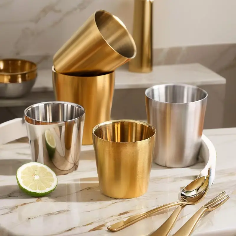 OEM Stainless Steel Double-layer Water Cup Manufacturers, Supplier