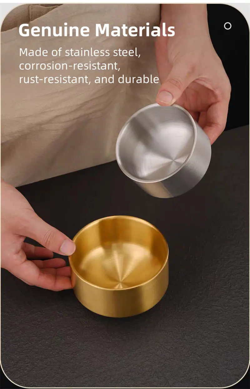 Stainless Steel Bowl Detail 4