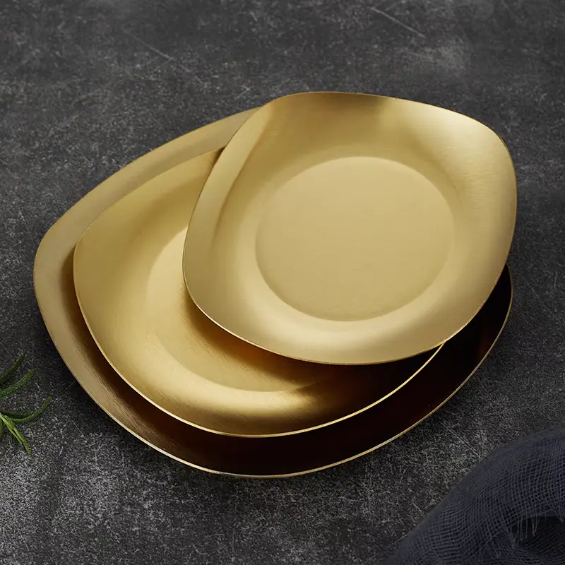 Custom Stainless Steel Square Dinner Plates Manufacturer, Factories