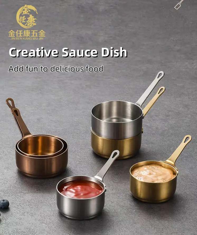 Stainless Steel Sauce Dish 2