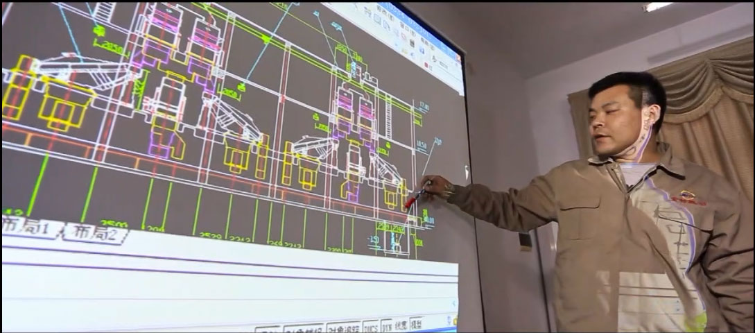 Jinte Technology engineering staff at work in the manufacturing facility