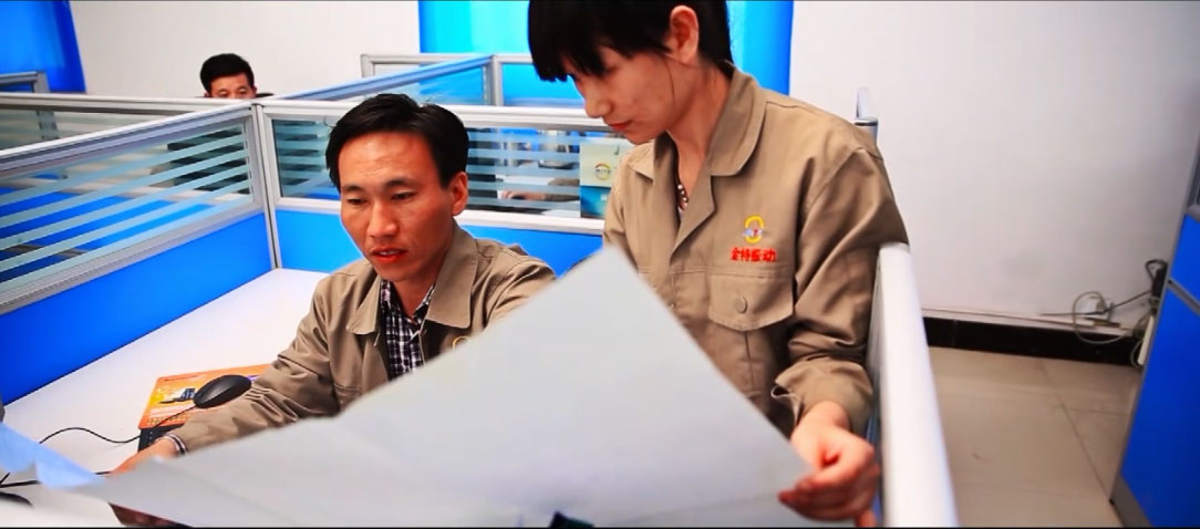 Jinte Technology R&D team working on new product development projects