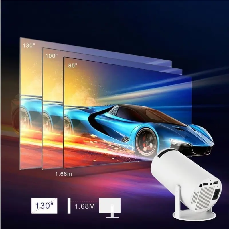Best HY300Pro Ultra HD 1080p Home Theater Home Use Portable Wall Projector Suppliers, Factories