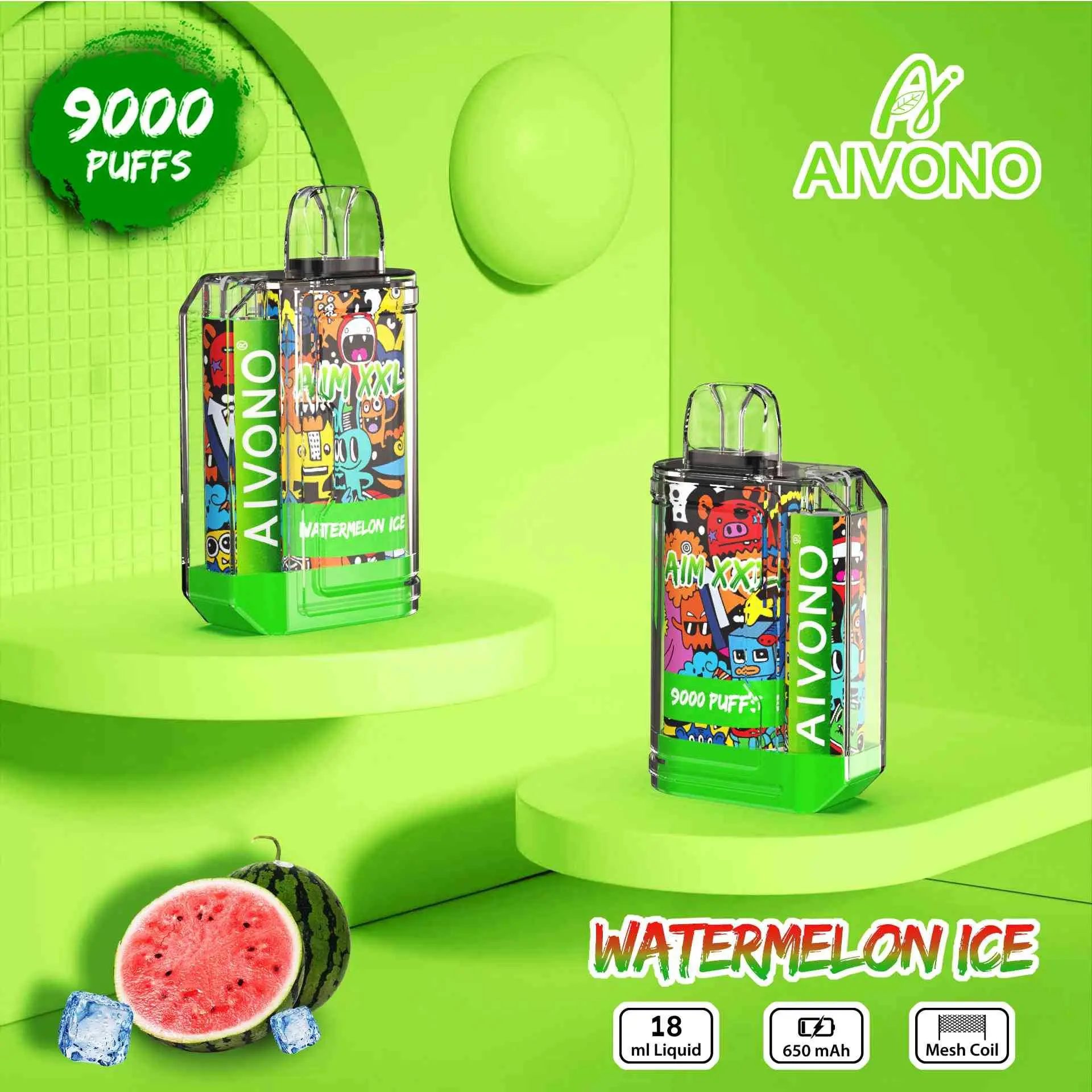 Famous AIVONO AIM-XXL | 9000 Puffs Disposable Vape with Detachable Battery & No Nicotine Options for THC-Free Cloud Chasing Manufacturers, Products