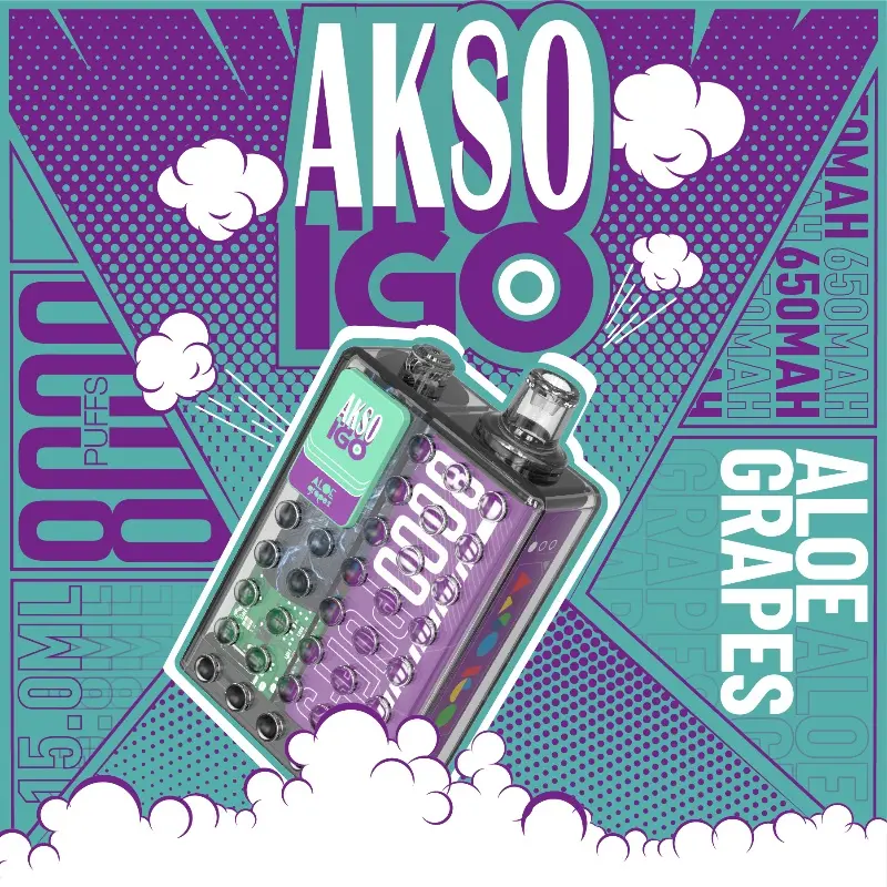 Wholesale AKSO IGO 8000 Newbie Friendly Electronic Cigarette, Simple to Operate and Easy to Use Manufacturers, Product