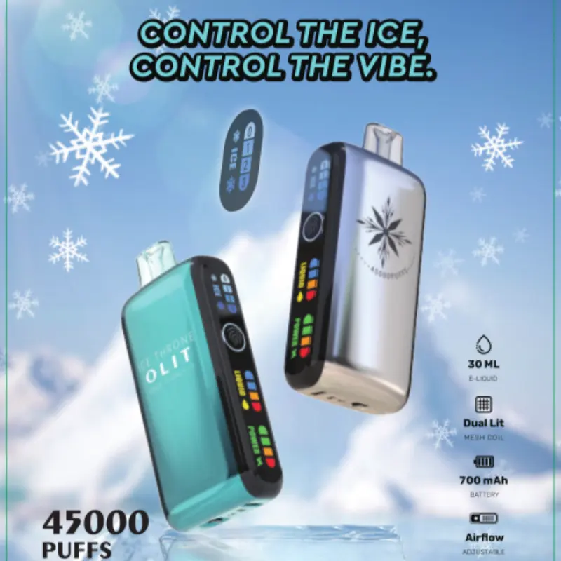 Famous ICE THRONE Ice Control Electronic Cigarette - Dual Coil Ice Atomization Customizable Flagship Model Supplier, Exporter