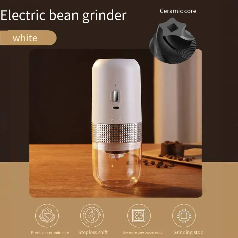 Custom Bean Mill Coffee Maker Electric Small Home Portable Automatic Hand Grinding Coffee Bean Grinder Coffee Grinder Suppliers, Factories
