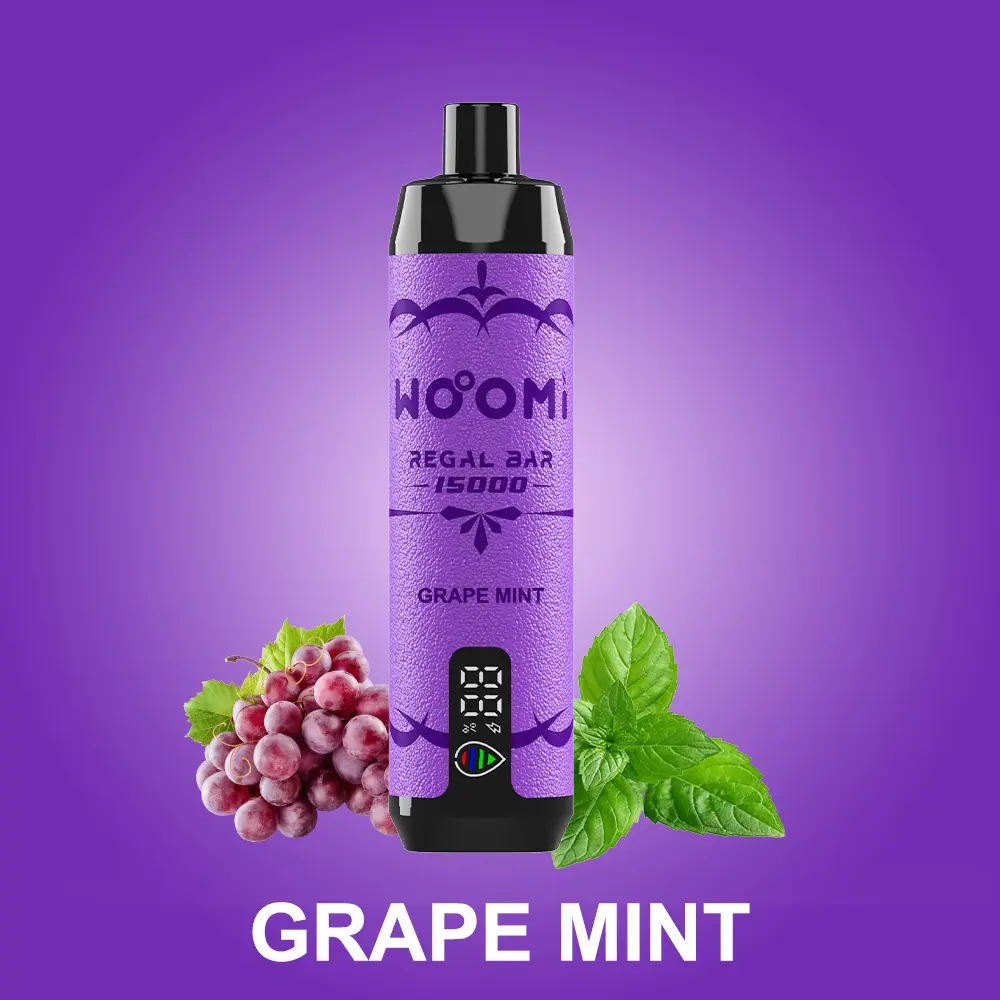 Famous WOOMI REGAL BAR 15000 Long Life Electronic Cigarette - Large Capacity Portable Luxury Taste Smart Temperature Control Disposable Atomizer Manufacturer, Suppliers