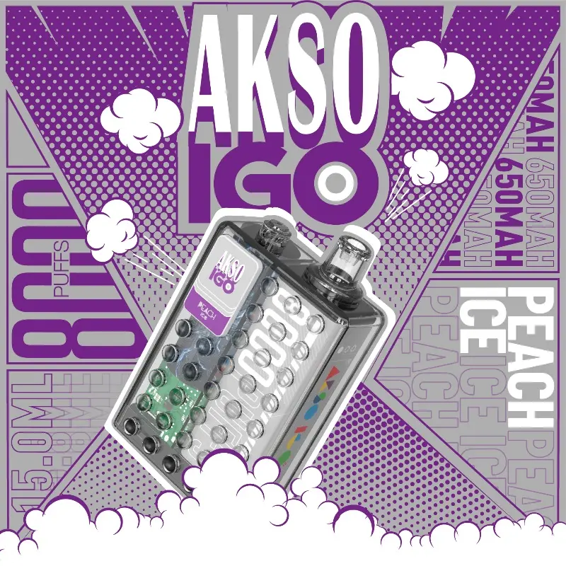 Wholesale AKSO IGO 8000 Newbie Friendly Electronic Cigarette, Simple to Operate and Easy to Use Manufacturers, Product
