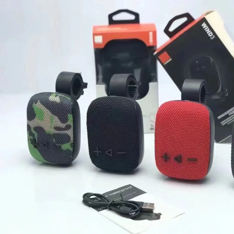 Famous WIND3 Wireless Bluetooth Speaker Outdoor Bicycle with Fixed Frame Mini Subwoofer Plug-in Small Audio Factory, Product