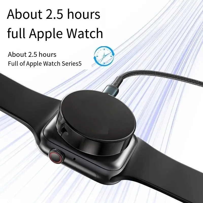 Wholesale Zinc Alloy Watch Charger Mini Strong Magnetic for Apple Apple Iwatch Wireless Charger Suppliers, Exporters