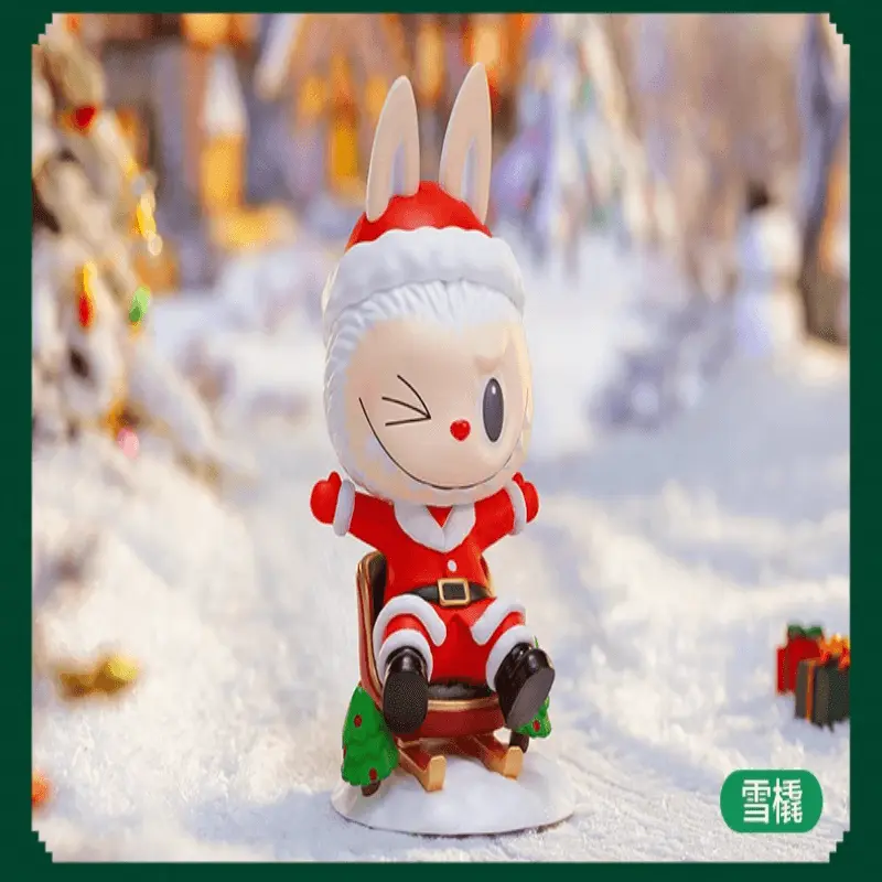 Wholesale POPMART Bubble Mart THE MONSTERS LABUBU Together Christmas Handmade Blind Box Ornament Gift Product, Service