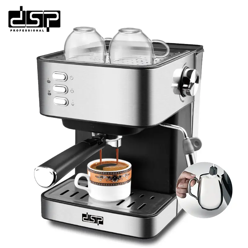 Famous DSP Semi-Automatic Espresso Machine with Milk Frother Factories, Product