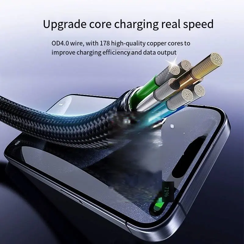 Famous 60W Type-C Aluminum Alloy Fast Charging Cable for Apple & Huawei Supplier, Exporter
