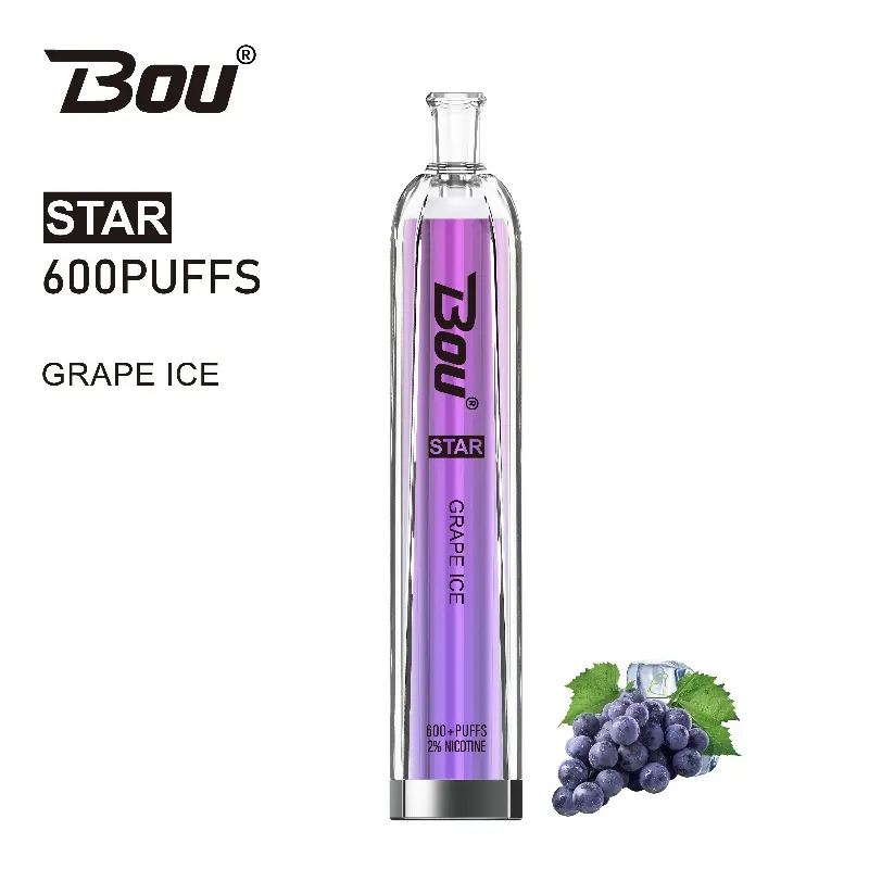 Custom BOU Star 600 Puffs - Trendy Disposable Vape for You! Factory, Product