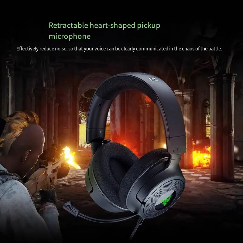Wholesale Headset Wired Surround Sound Computer Headset Gaming Headset Gaming Game wired Headset 3D Surround